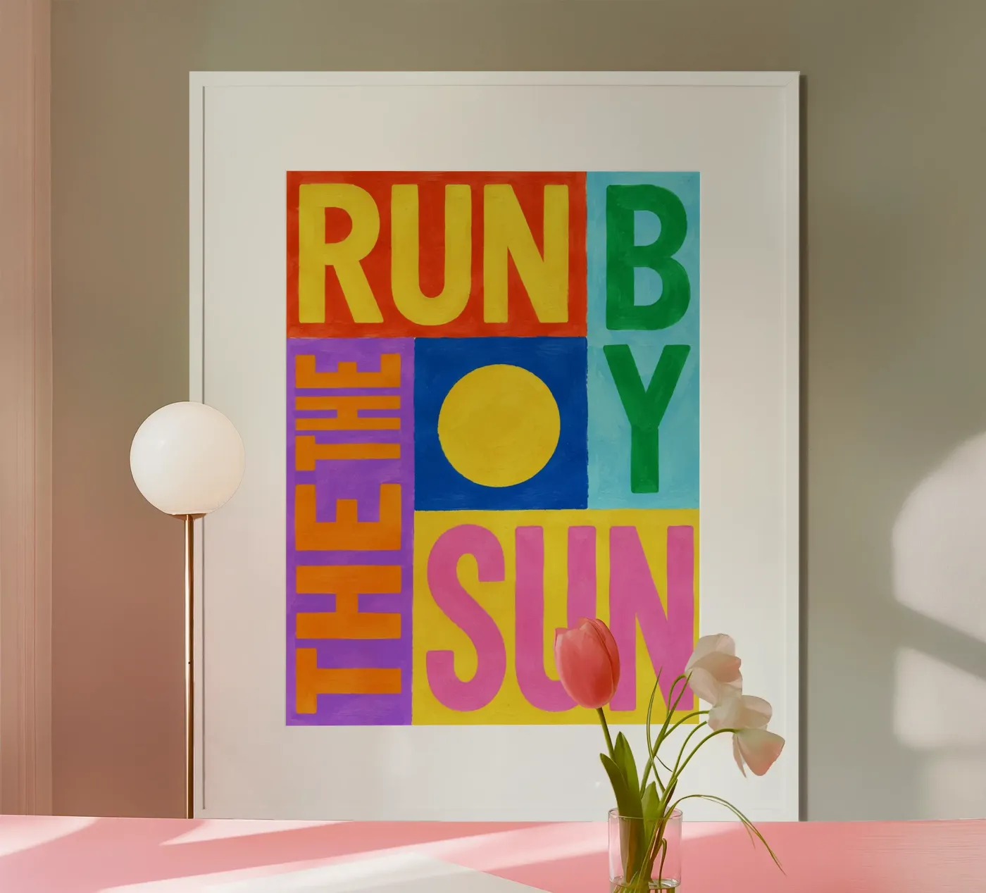 Guidati dal sole poster da Vector Hugo
