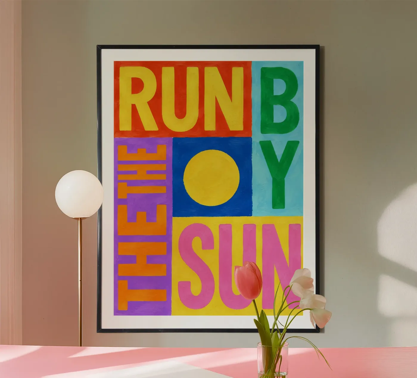 Guidati dal sole poster da Vector Hugo
