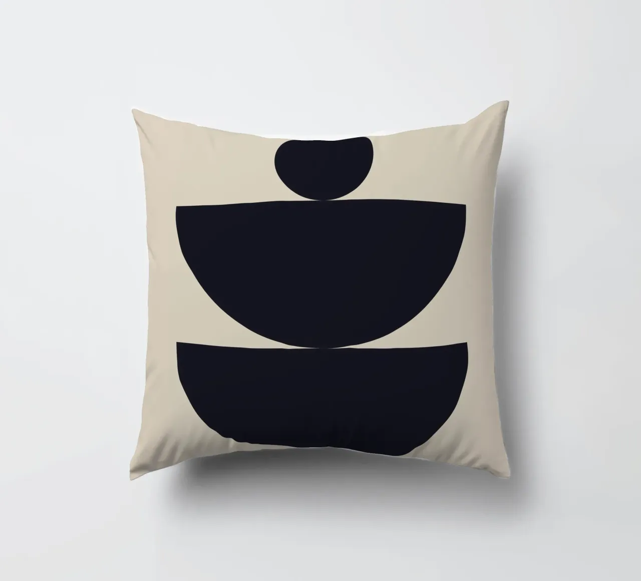 Abstrait Boho mid century Motif 13 coussin de Paigaam Studio