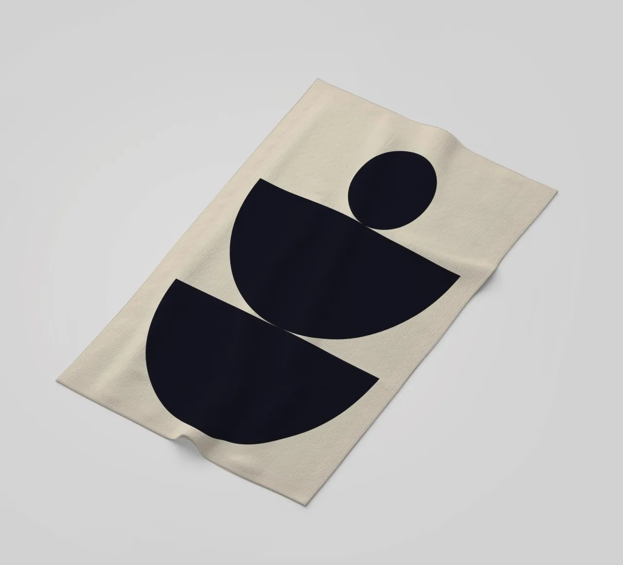 Abstrait Boho mid century Motif 13 serviette de plage de Paigaam Studio