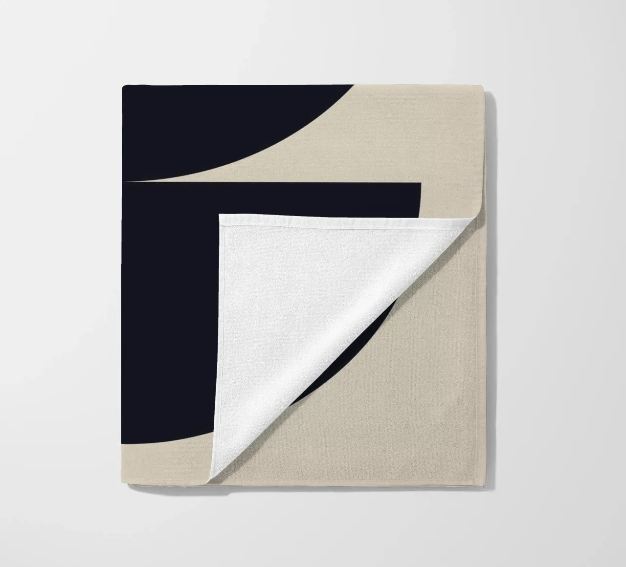 Abstrait Boho mid century Motif 13 serviette de plage de Paigaam Studio