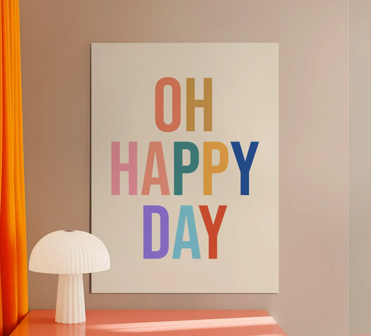 Vrolijke dag citaat hahnemühle van Paigaam Studio