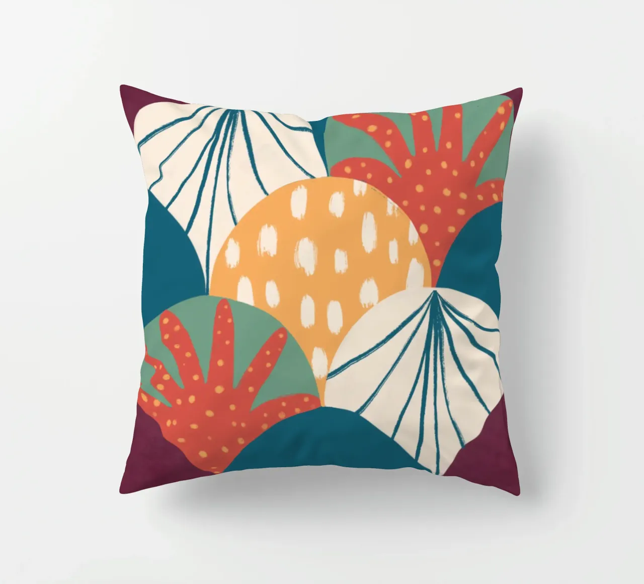 Pattern Scallop cuscino da Studio Fiamma