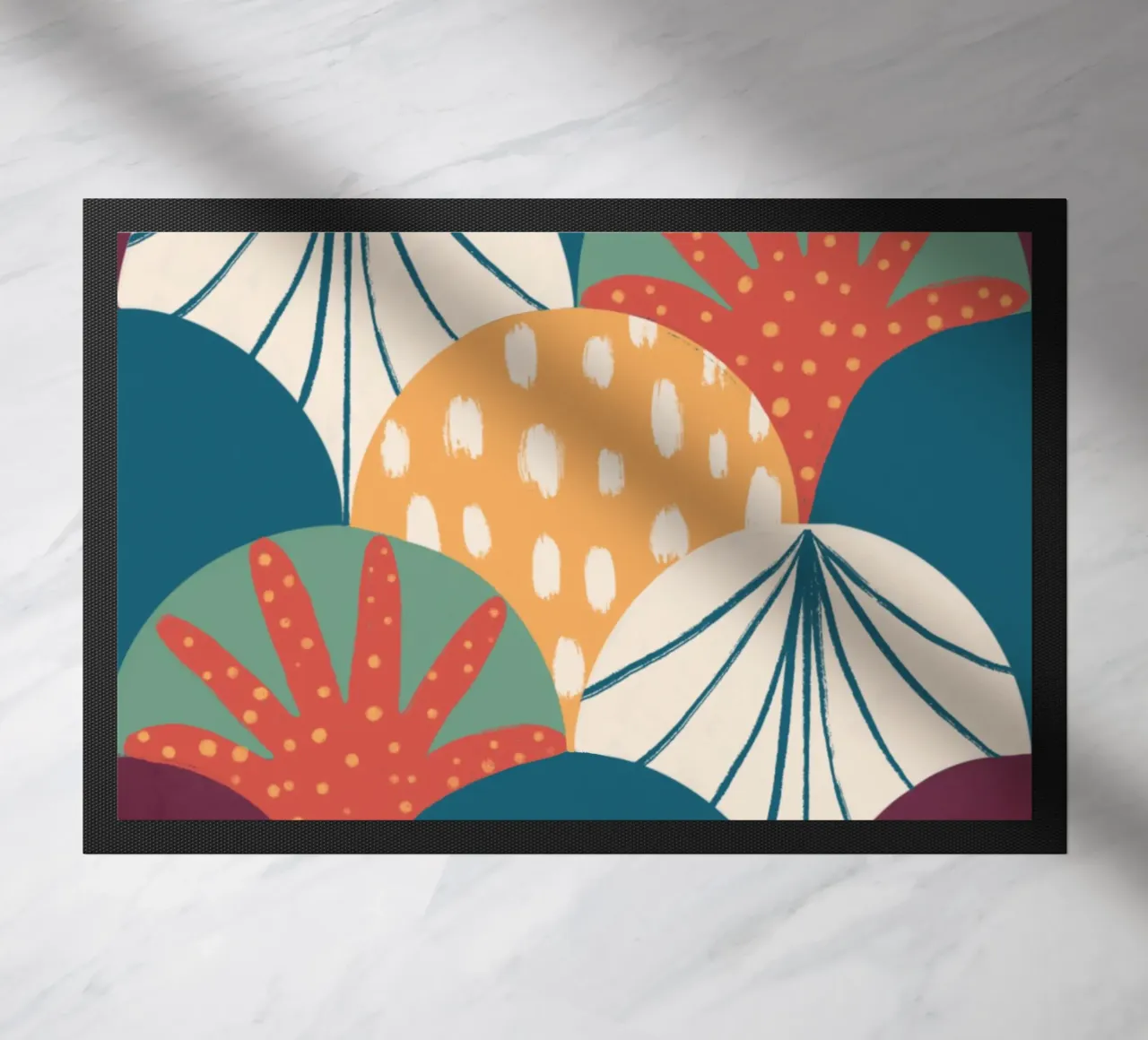 Pattern Scallop deurmat van Studio Fiamma