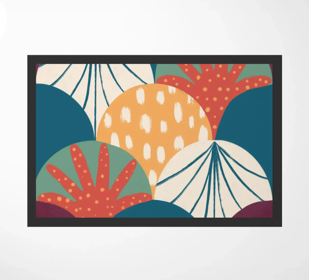 Pattern Scallop deurmat van Studio Fiamma