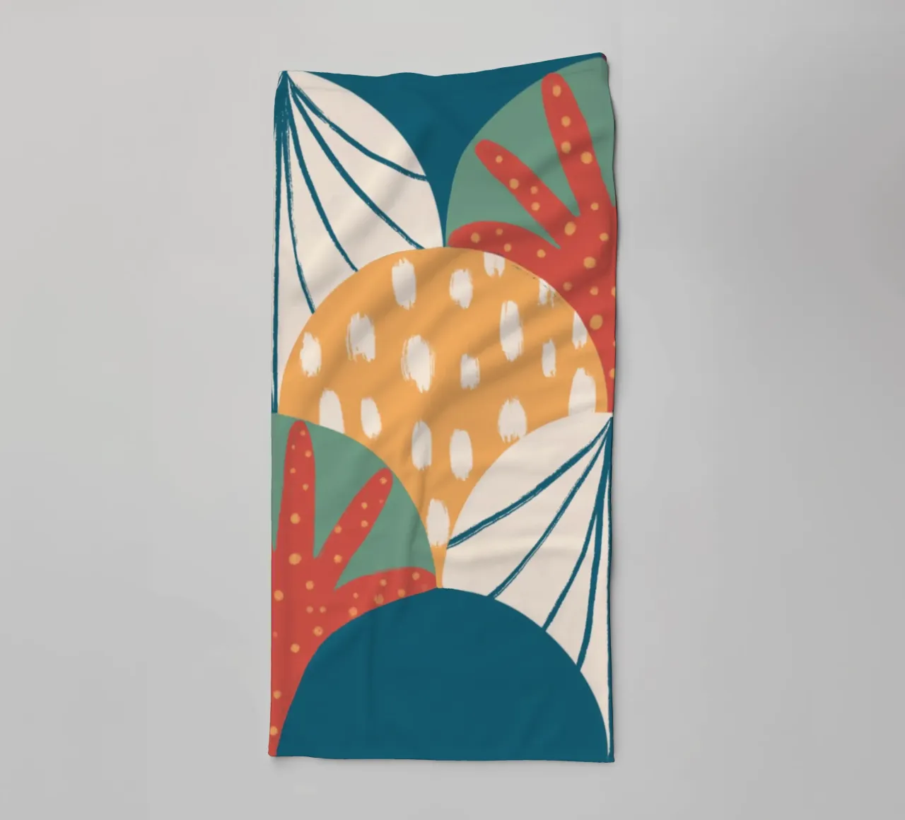 Pattern Scallop towel by Studio Fiamma