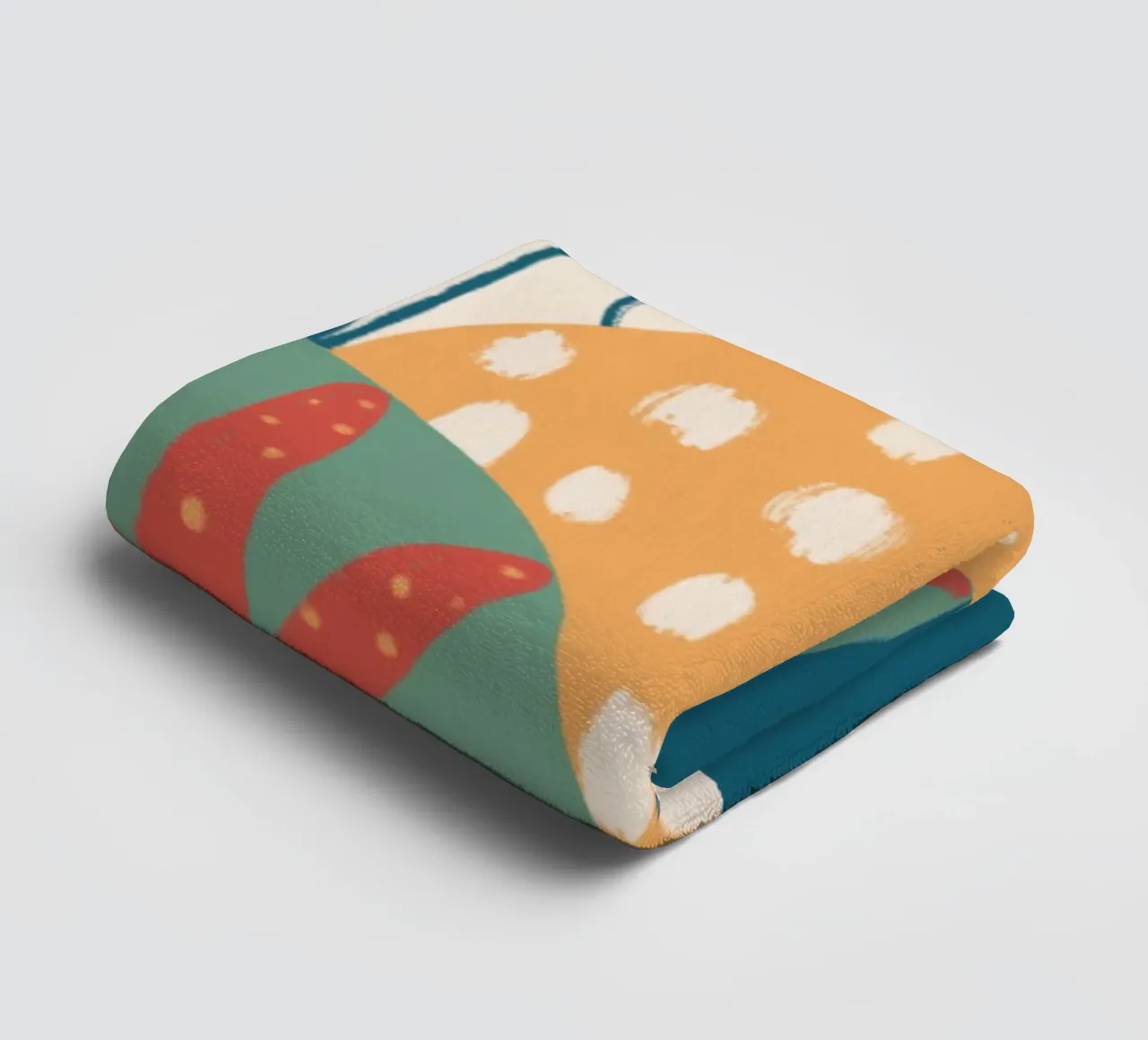 Pattern Scallop towel by Studio Fiamma