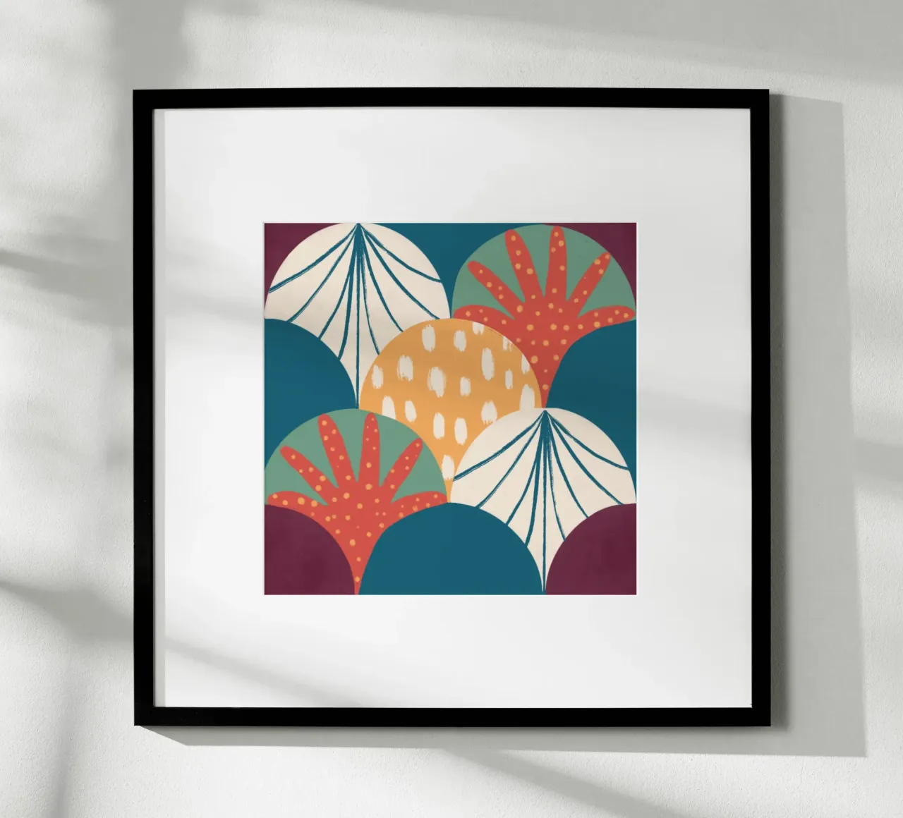 Pattern Scallop poster by Studio Fiamma