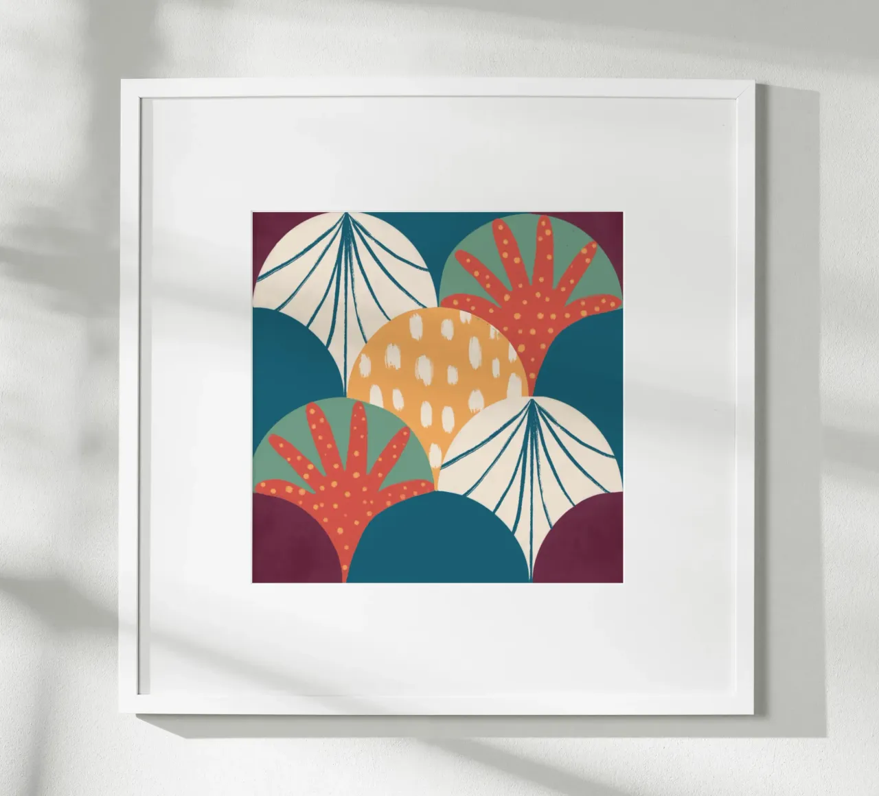 Pattern Scallop poster by Studio Fiamma