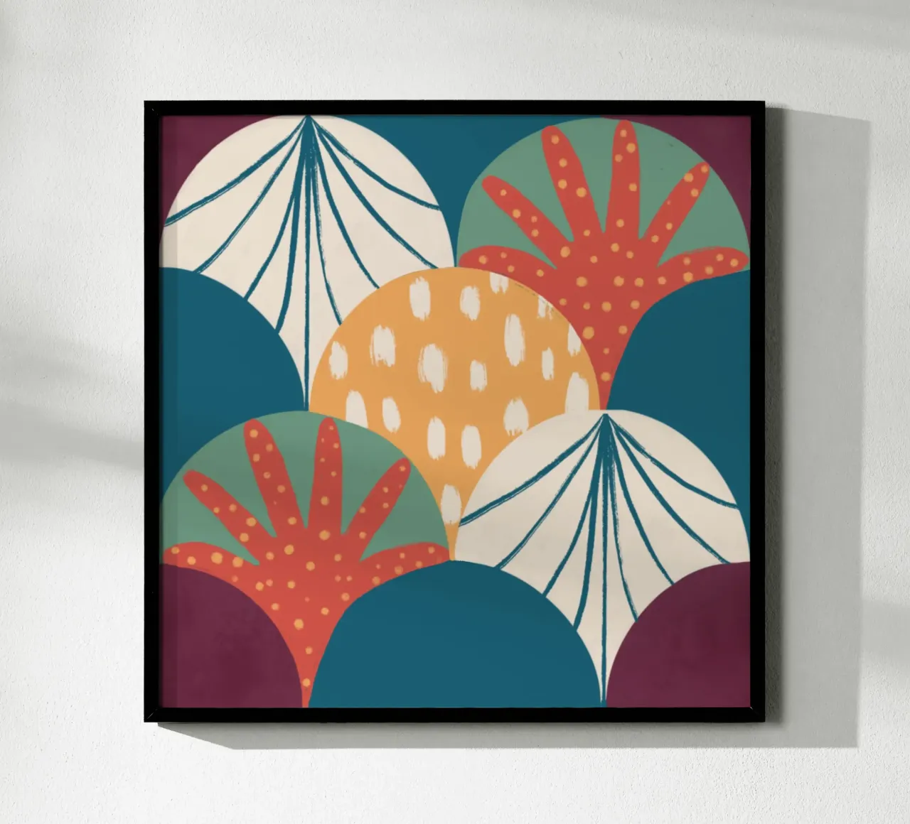 Pattern Scallop poster by Studio Fiamma