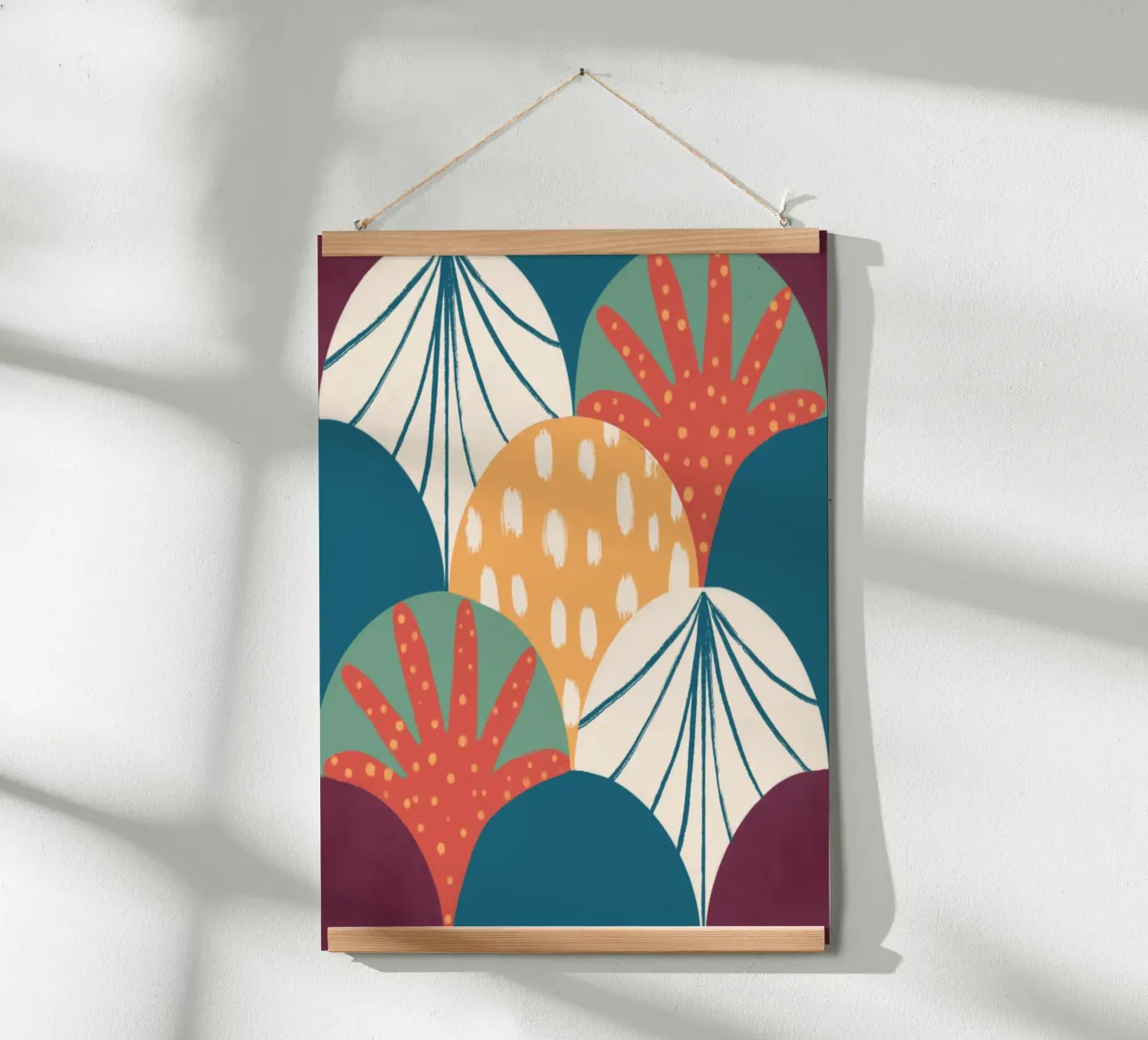 Pattern Scallop poster by Studio Fiamma