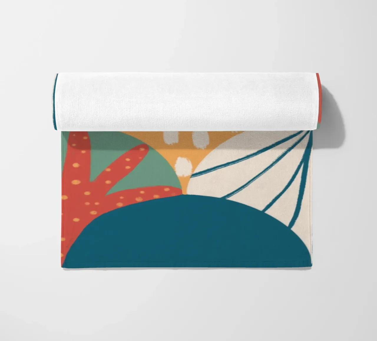 Pattern Scallop beach towel by Studio Fiamma