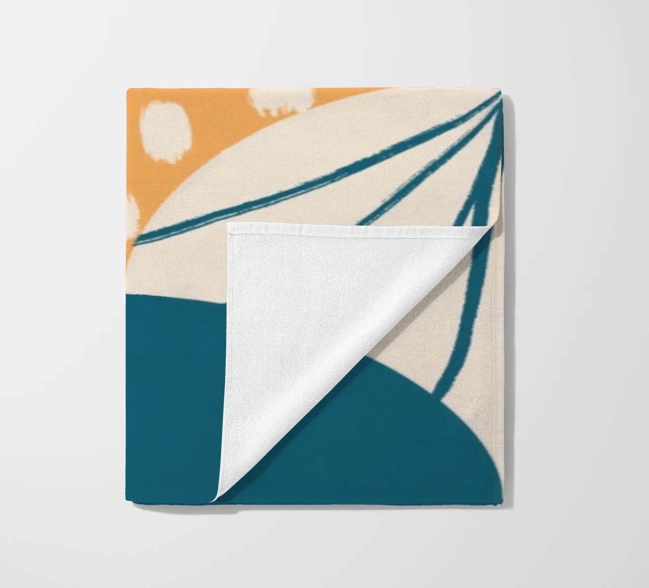 Pattern Scallop beach towel by Studio Fiamma