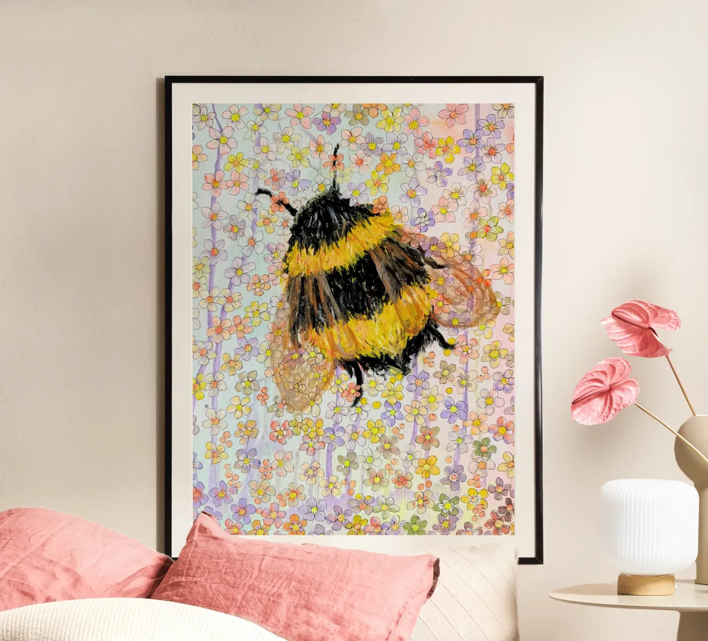 Hummel poster by Stefanie Guckau