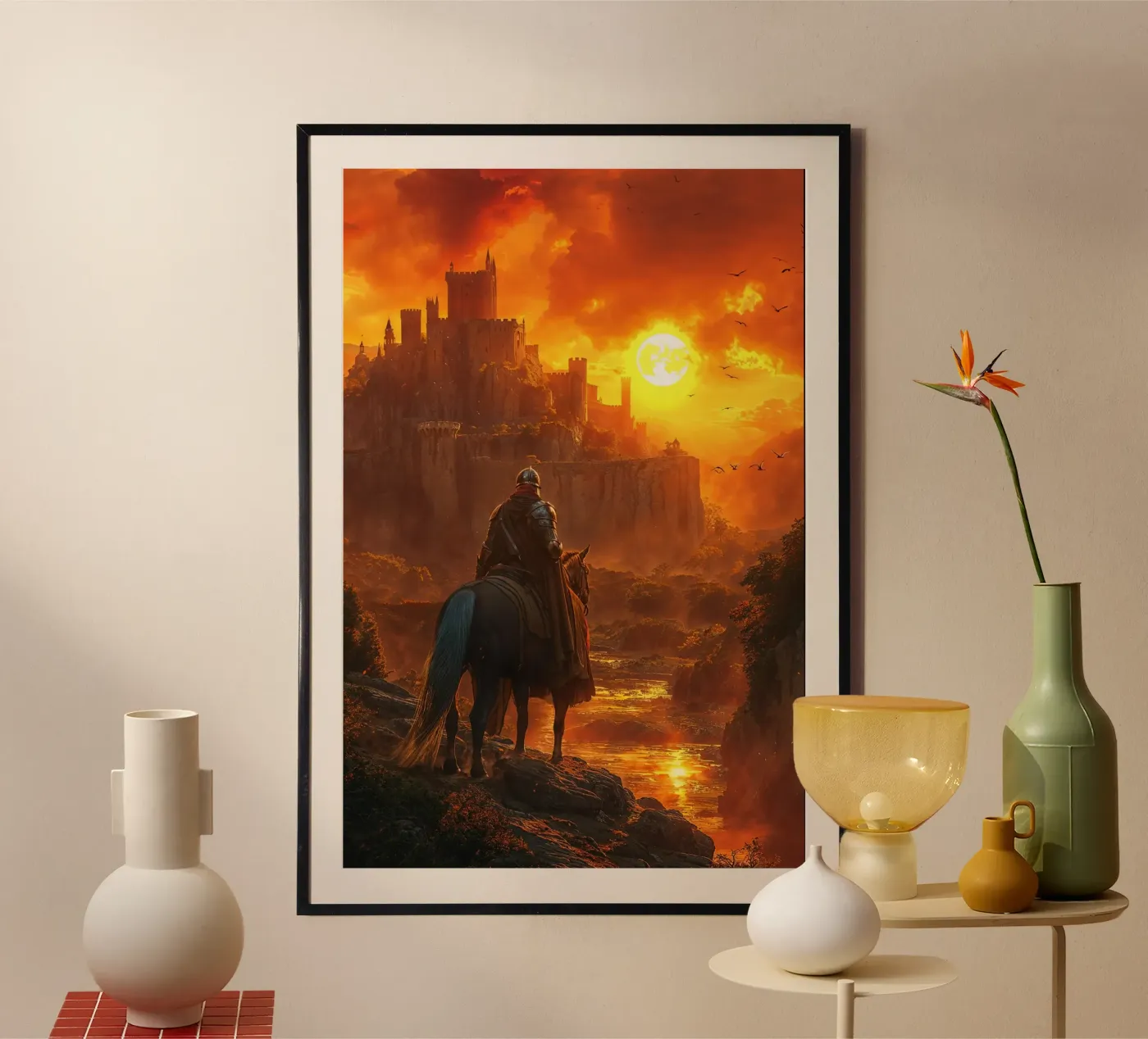 The Kingdom's Twilight poster da Realms by Pixaverse
