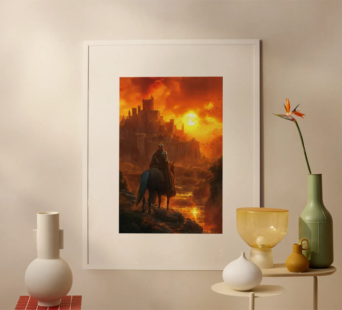 The Kingdom's Twilight poster da Realms by Pixaverse