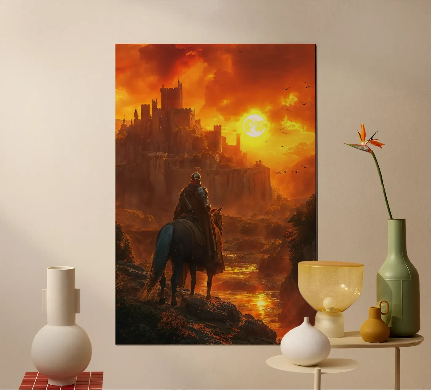 The Kingdom's Twilight poster da Realms by Pixaverse