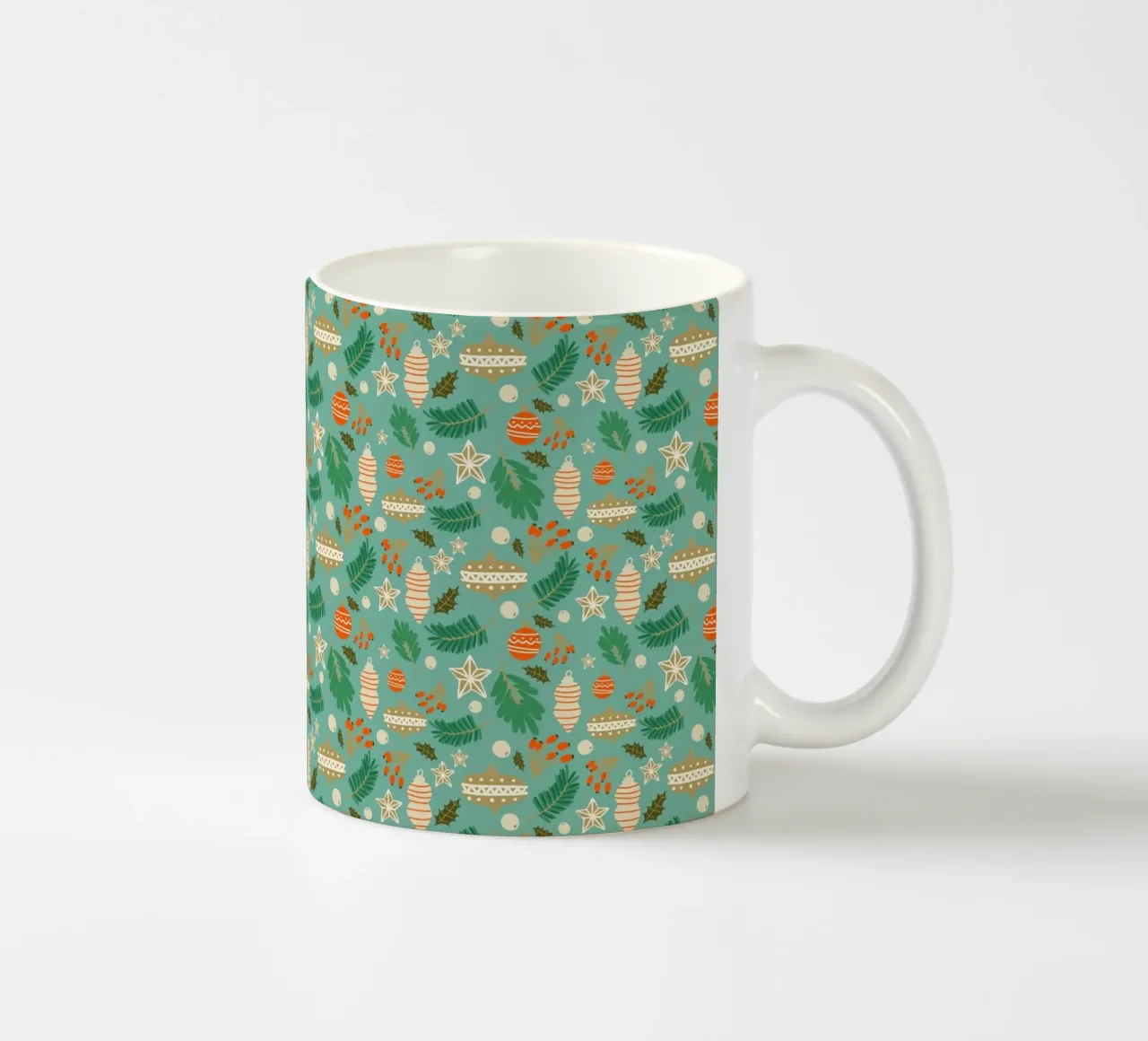 Arbre de Noël - Arbre à feuilles persistantes - Pin bleu mug en céramique de susanacosta