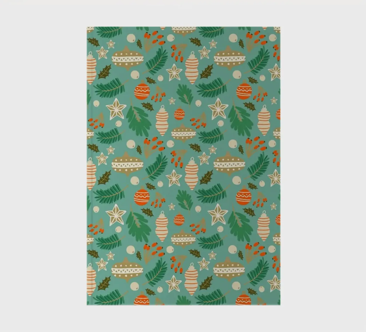 Christmas Tree - Evergreen Tree - Pine Tree Blue notebook by susanacosta