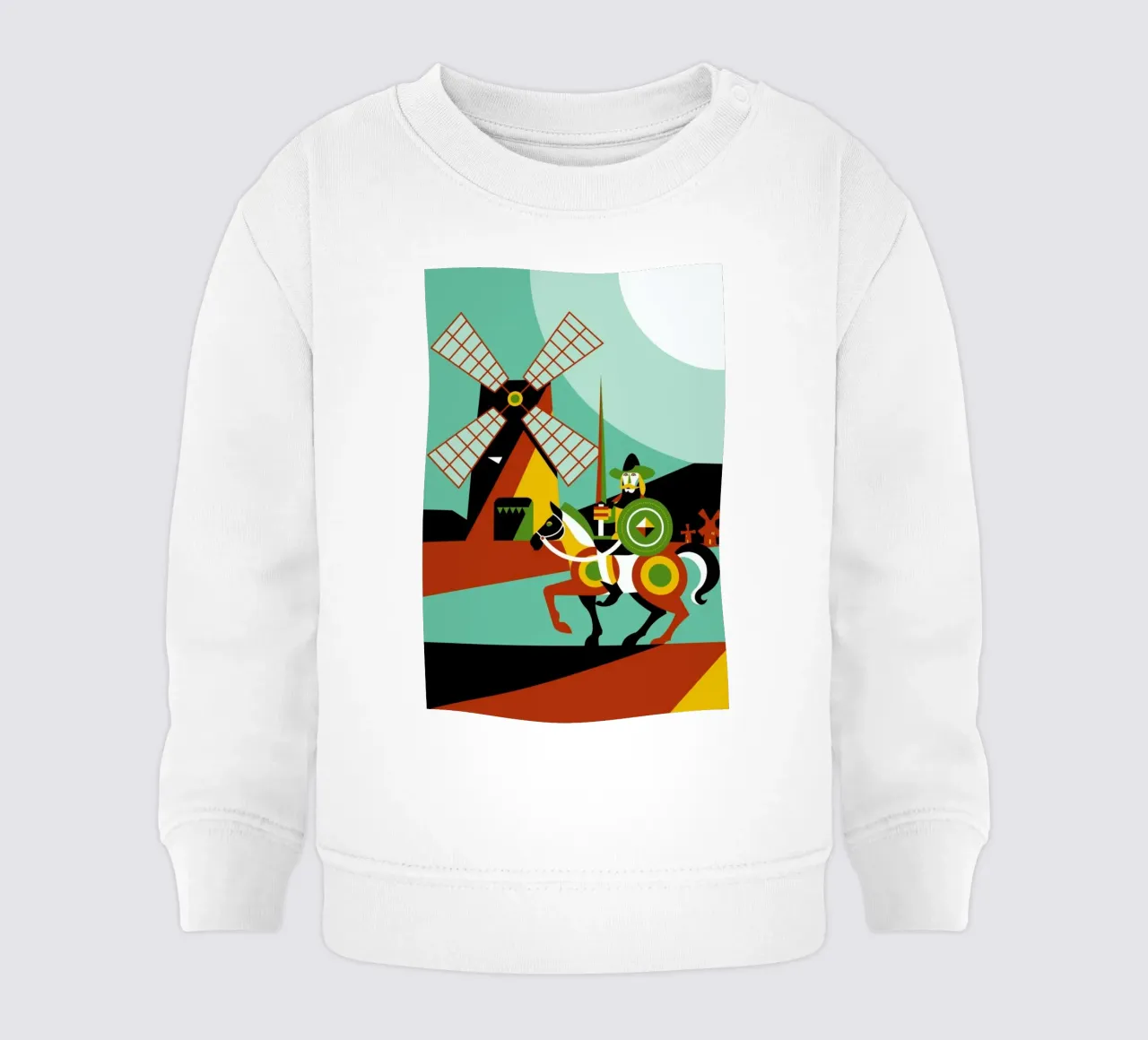 Don Quijote felpa neonato da Oscar Odd Diodoro