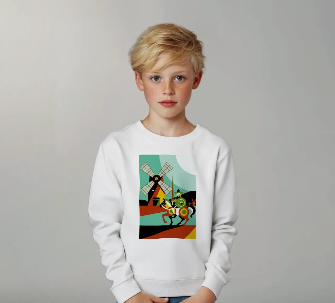 Don Quijote felpa bambino da Oscar Odd Diodoro