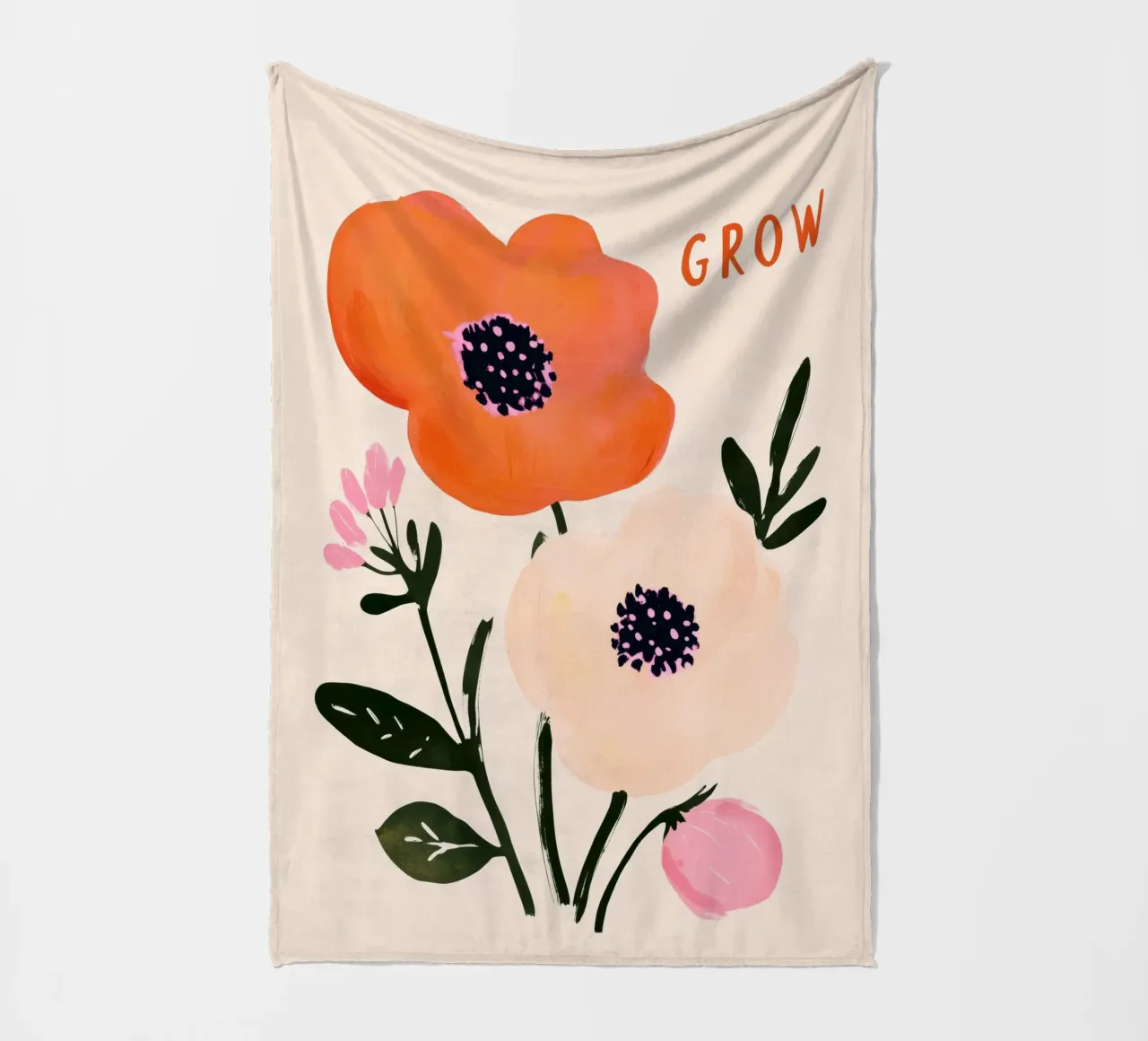 Grow No 3 fleece blanket by treechild