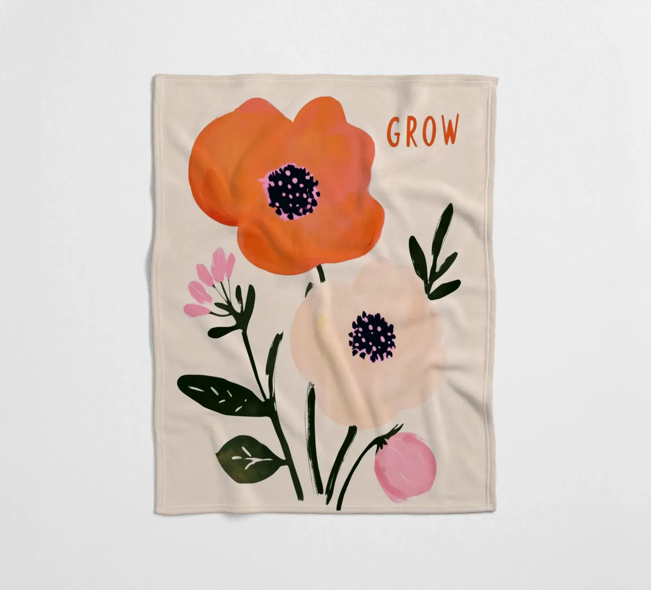 Grow No 3 fleece blanket by treechild