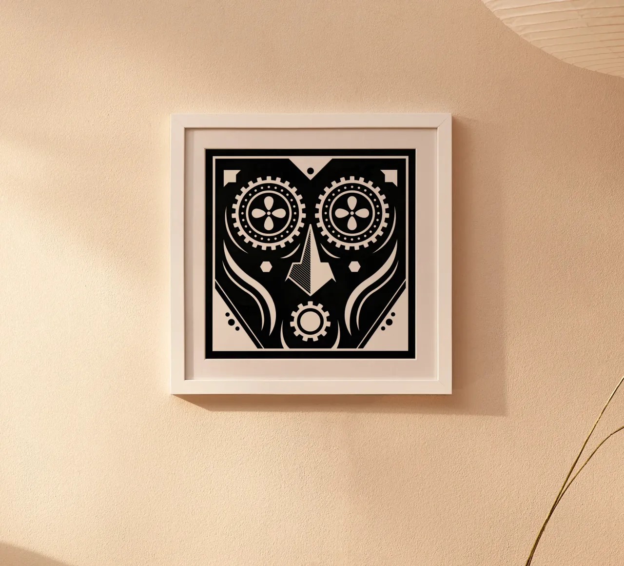 Modern Times poster con telaio in plastica da Oscar Odd Diodoro