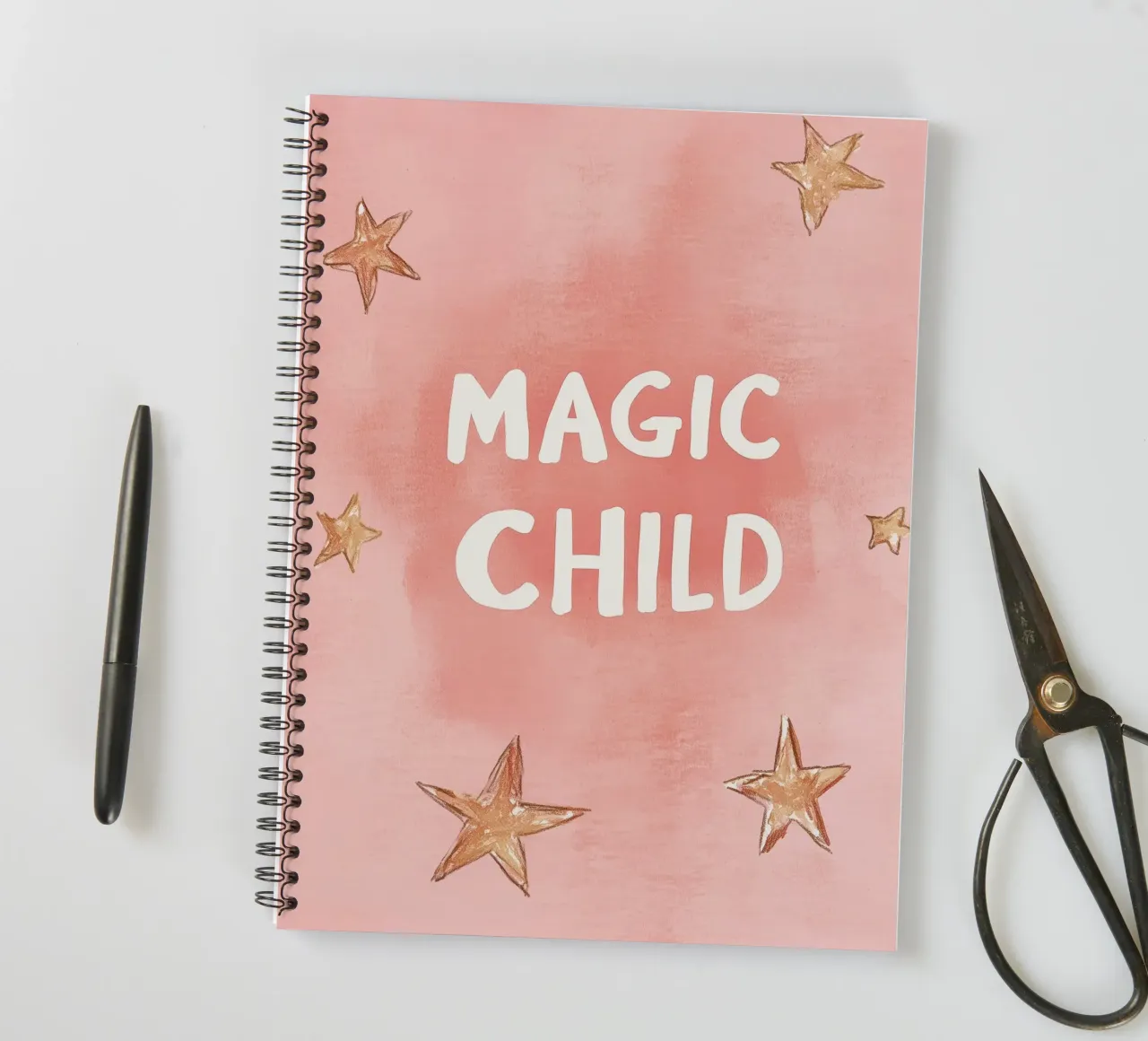 Magic Child spiral notebook by treechild