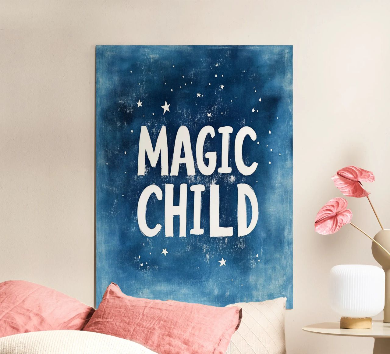 Magic Child (Blue) poster by treechild