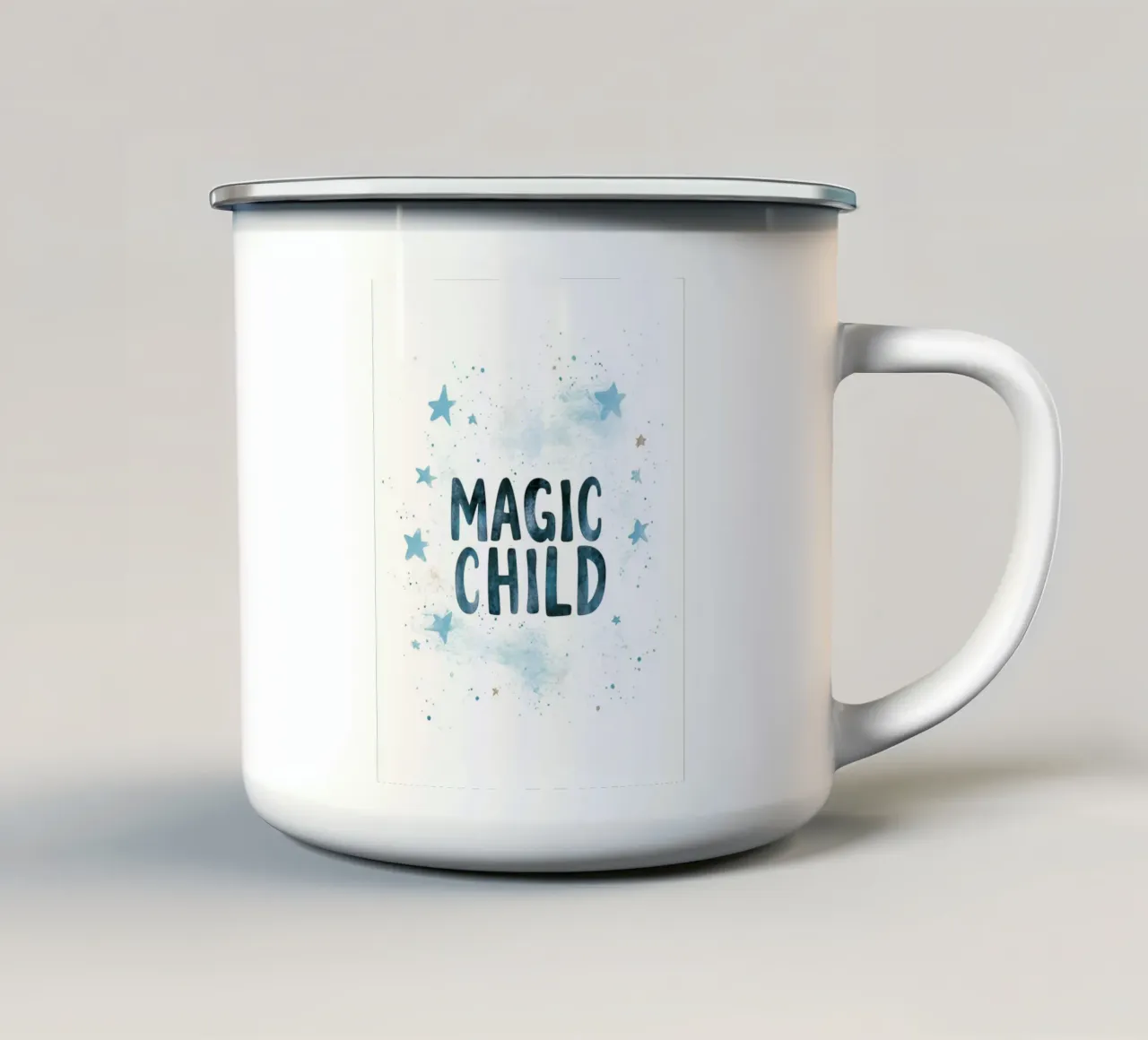 Magic Child No 2 tazza in smalto da treechild