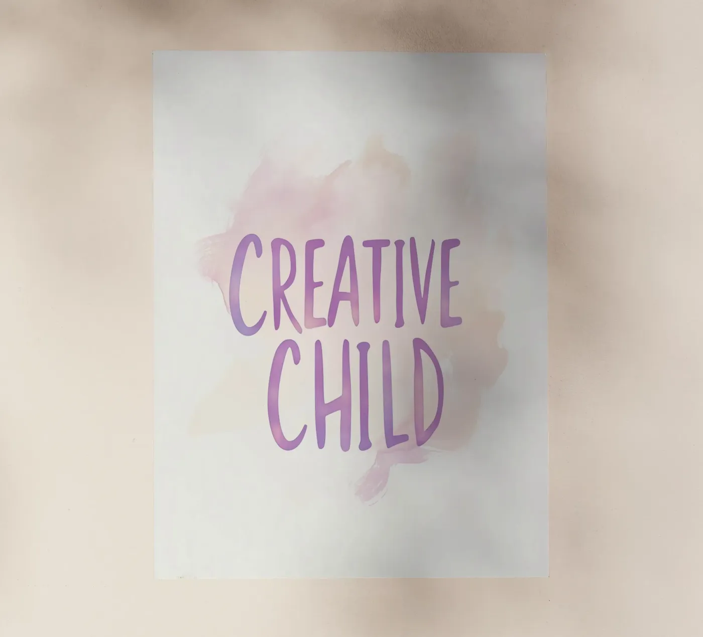 Creative Child pellicola backlit da treechild