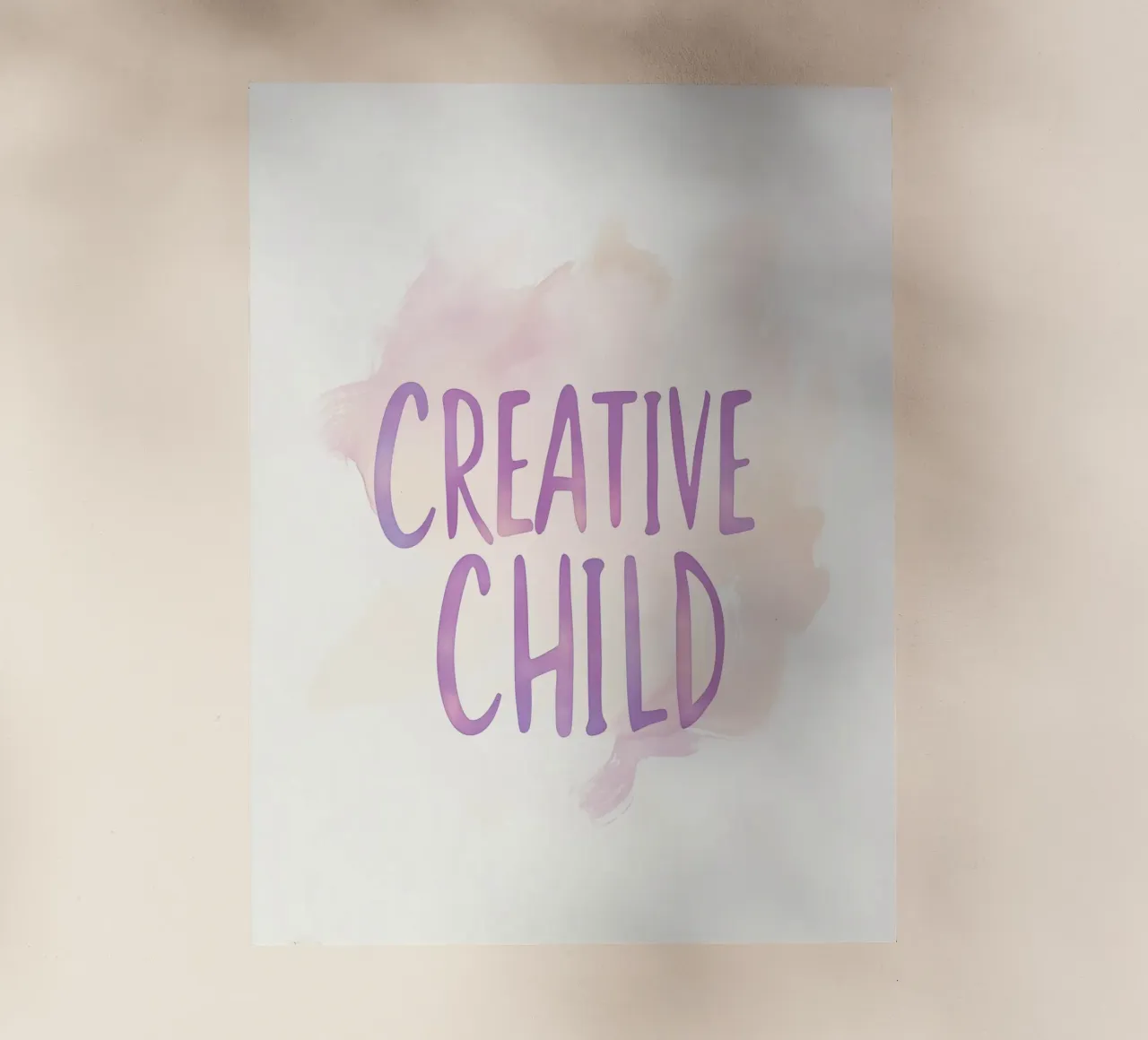 Creative Child pellicola backlit da treechild