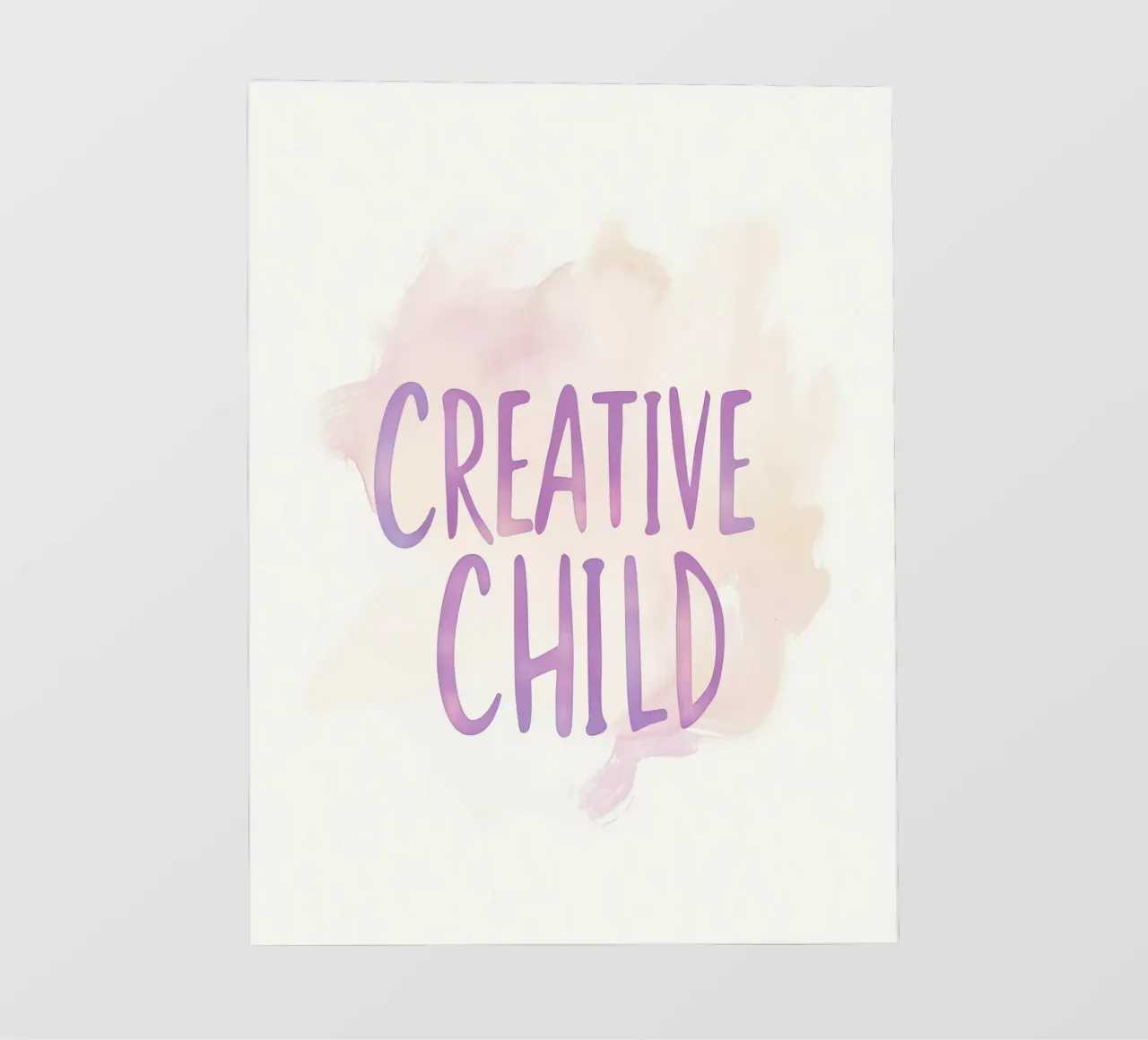 Creative Child pellicola backlit da treechild