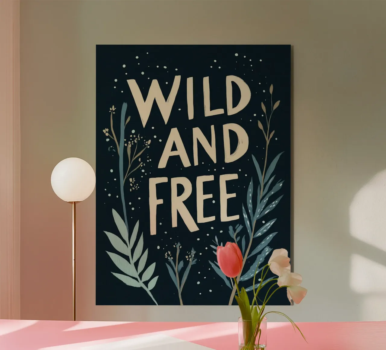 Wild And Free No 4 alluminio dibond da treechild