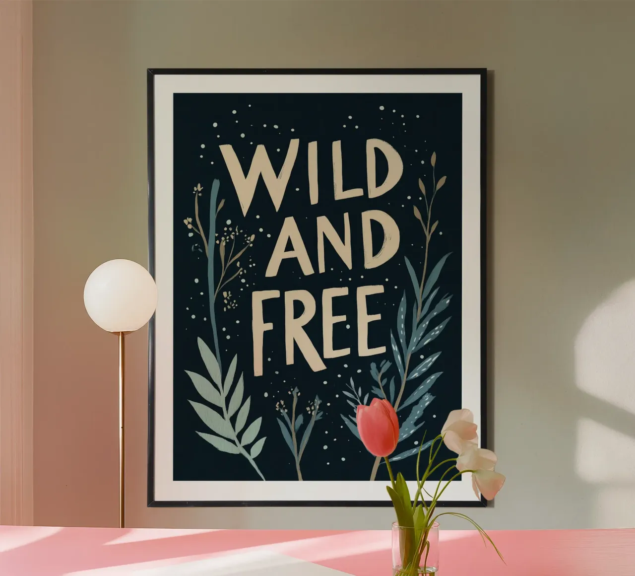 Wild And Free No 4 poster da treechild