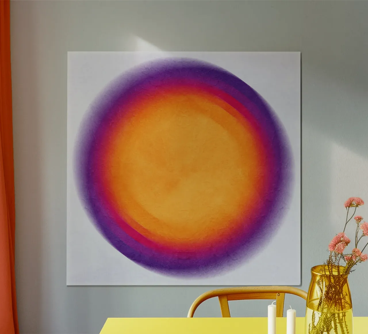 Halo poster con telaio in plastica da lovely lines