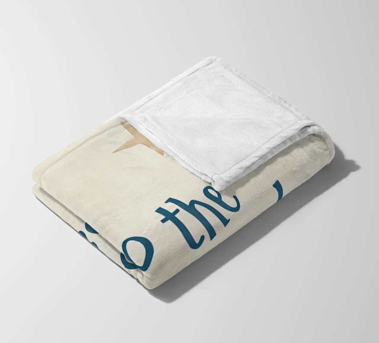 To The Moon And Back No 4 coperta in pile da treechild