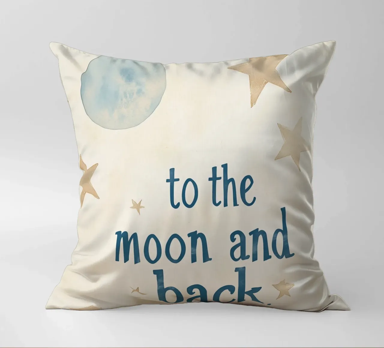 To The Moon And Back No 4 cuscino da treechild