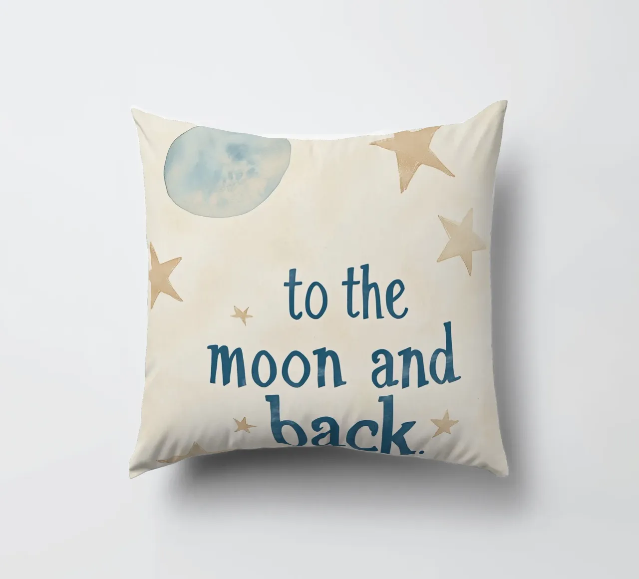 To The Moon And Back No 4 cuscino da treechild