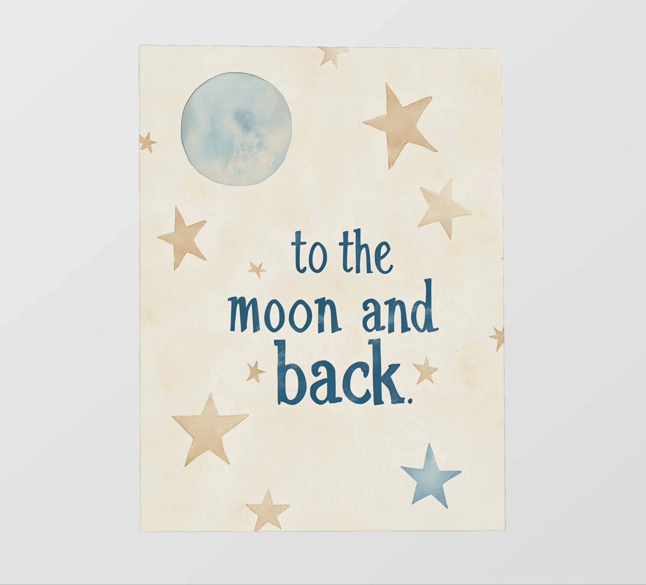 To The Moon And Back No 4 pellicola backlit da treechild