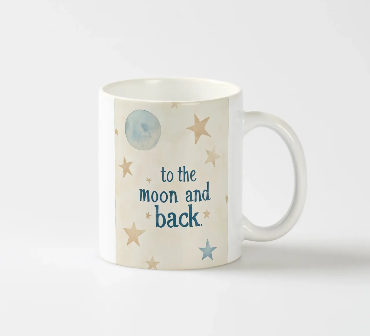To The Moon And Back No 4 tazza in ceramica da treechild