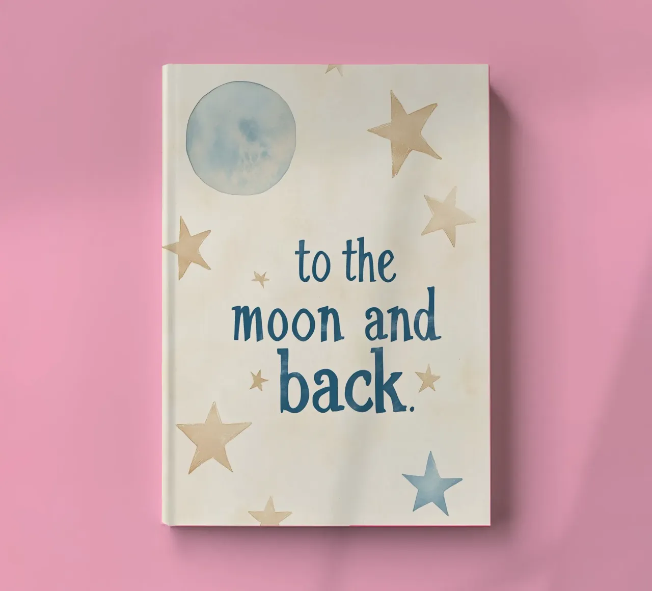 To The Moon And Back No 4 notebook by treechild