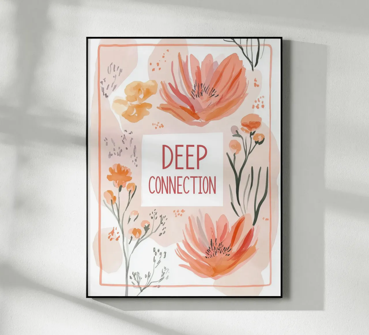 Deep Connection plexiglass da treechild