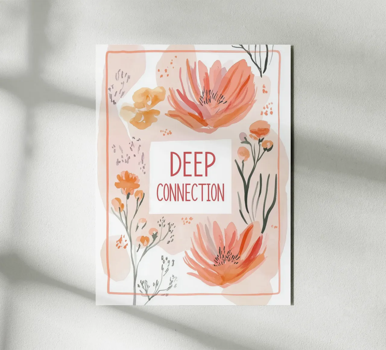 Deep Connection alluminio dibond da treechild