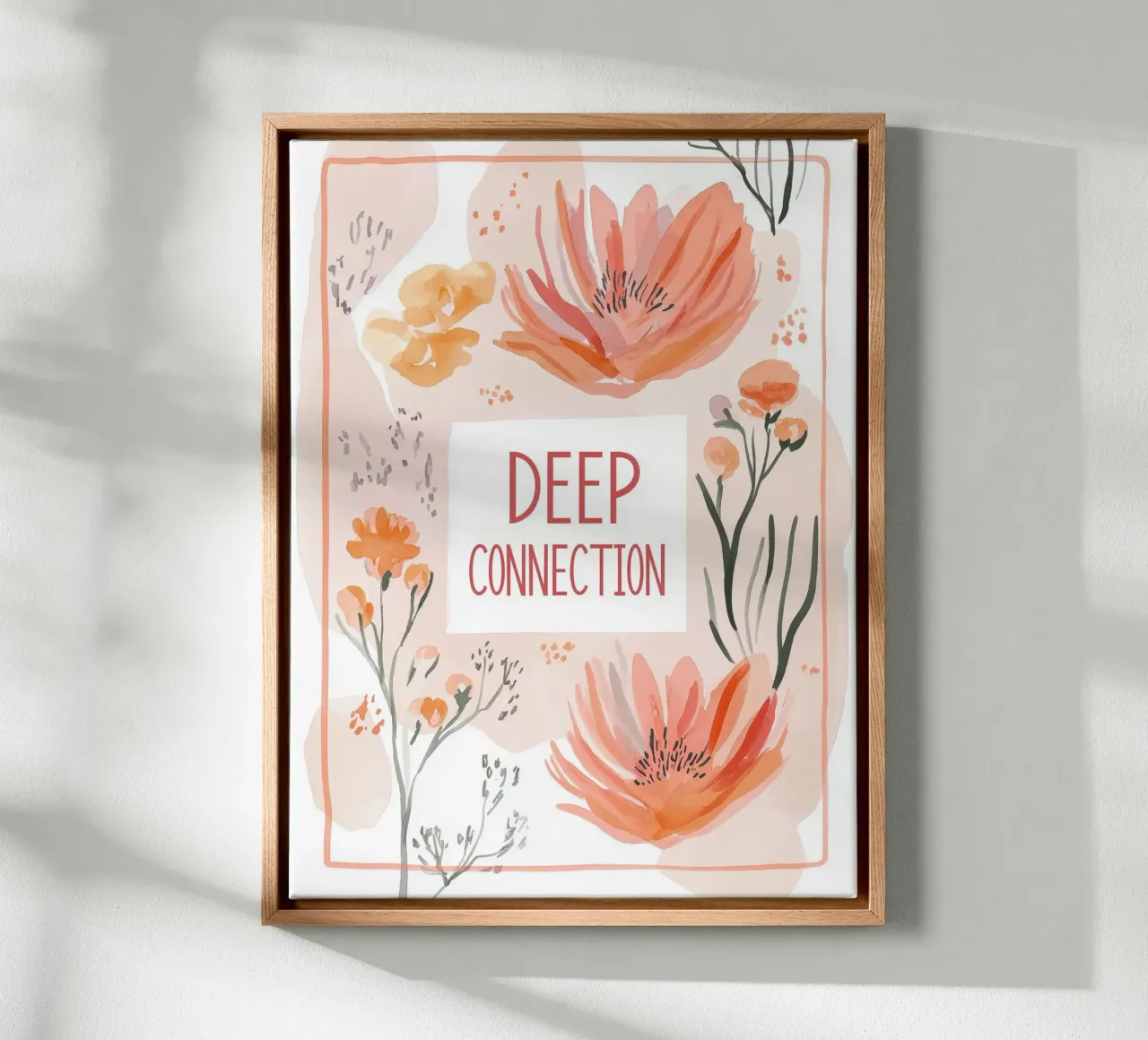 Deep Connection toile de treechild