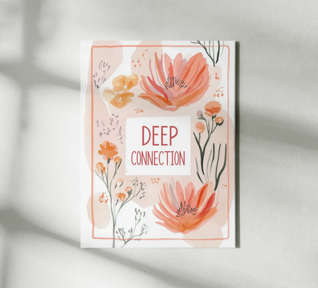 Deep Connection toile de treechild