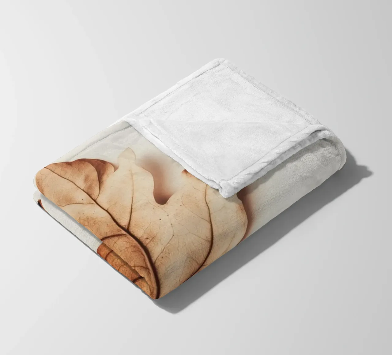 Autumn Leaf coperta in pile da treechild