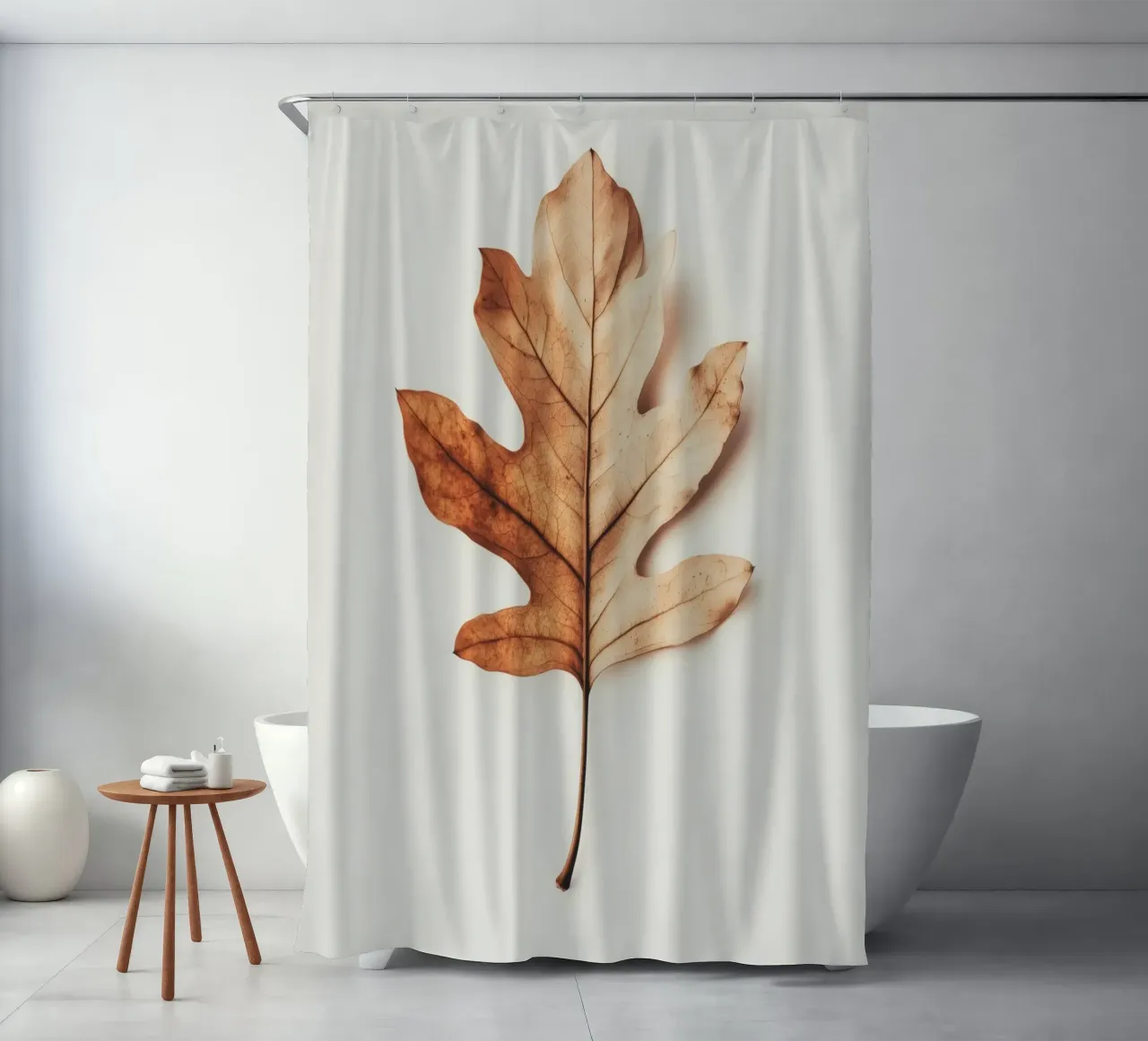 Autumn Leaf Duschvorhang von treechild