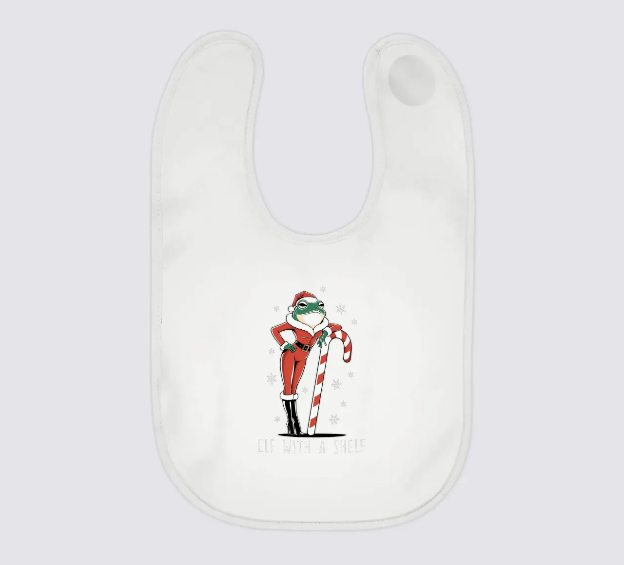 Elf with a Shelf baby slabbetje van edsonramosart